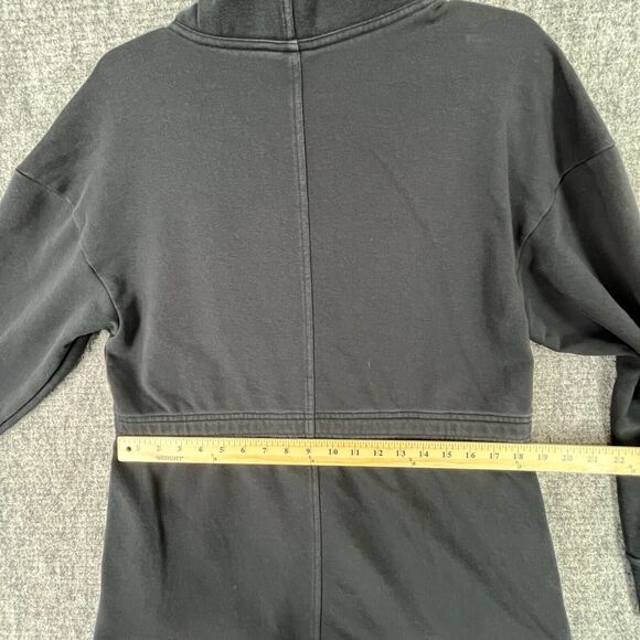 Nike Sweater Womens M High Neck Tie Waist Dri-Fit Get Fit Fleece Training - Picture 7 of 9